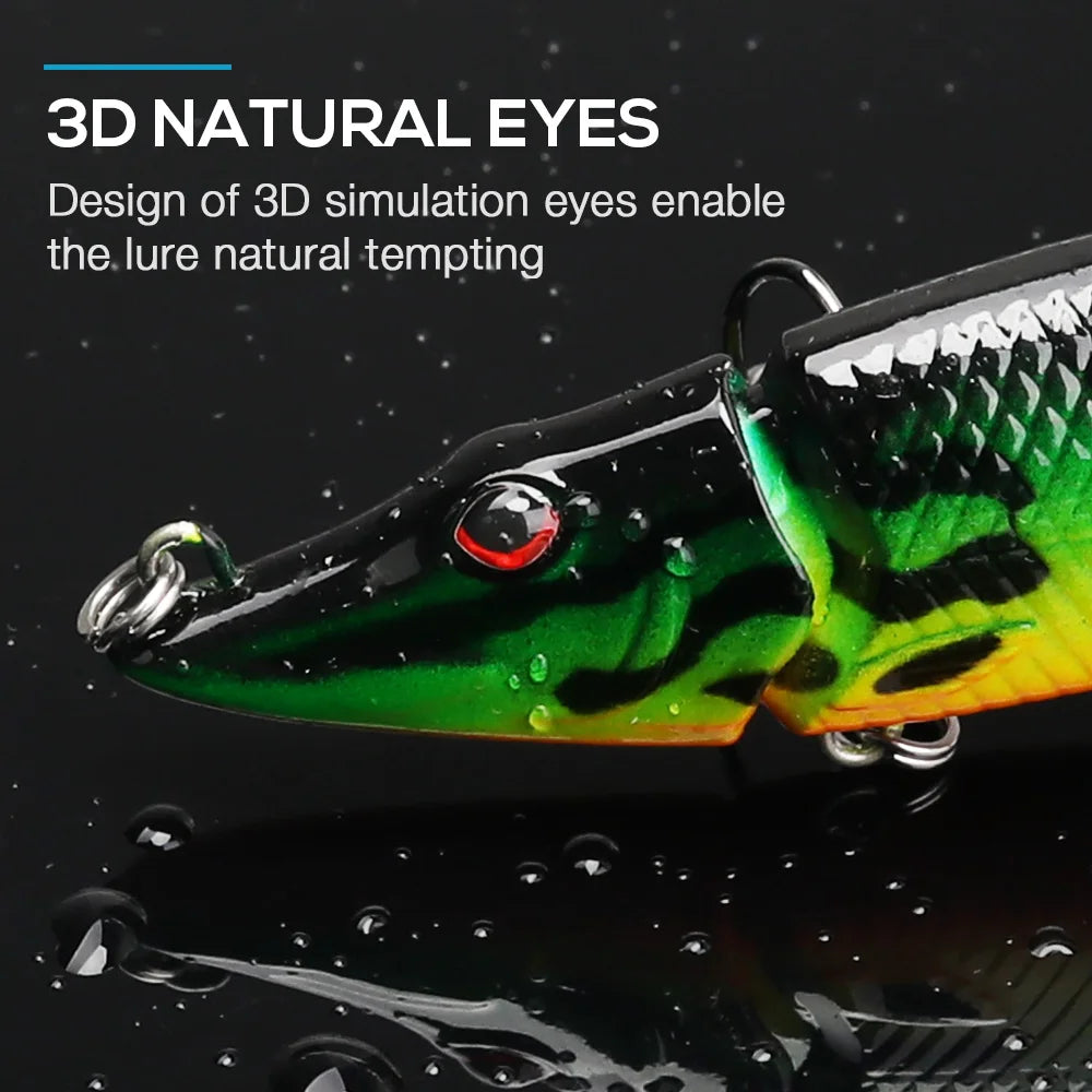 VTAVTA Segmented Lifelike Crankbaits 12.5cm 20g