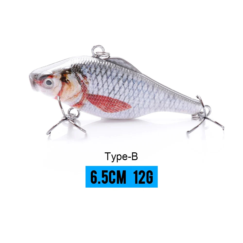 VTAVTA 7cm 18g Rattlin Vibrating Fishing Lure Sinking Wobblers