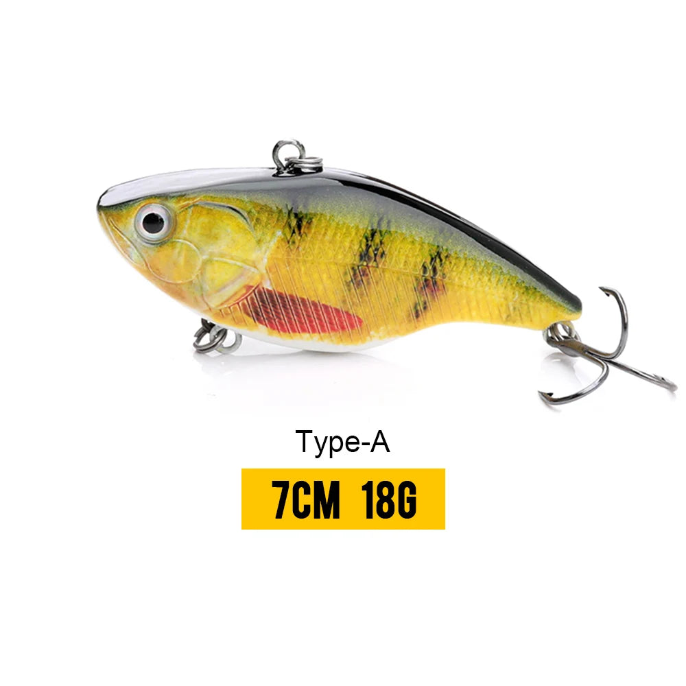 VTAVTA 7cm 18g Rattlin Vibrating Fishing Lure Sinking Wobblers