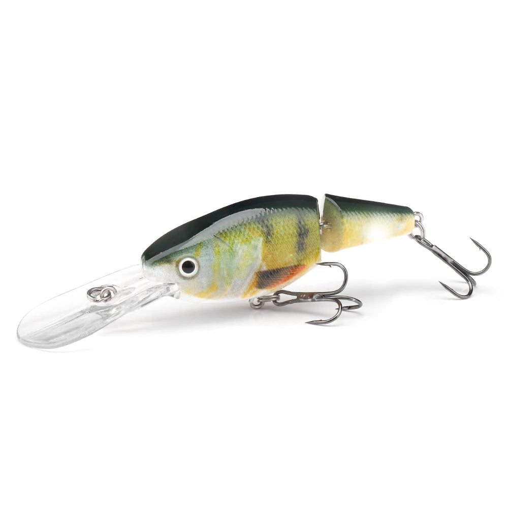 VTAVTA 2-segment Jointed Floating Minnow Lures 105mm 15g