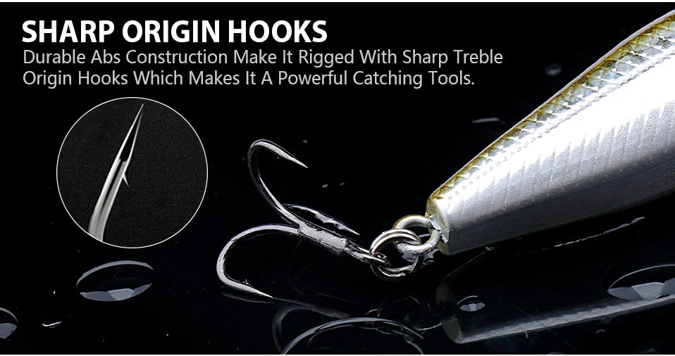 VTAVTA Mini Floating Minnow Wobbler Fishing Lure 6cm 5g
