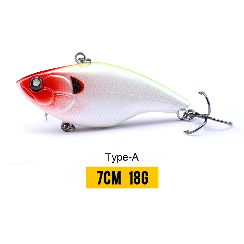 VTAVTA 7cm 18g Rattlin Vibrating Fishing Lure Sinking Wobblers
