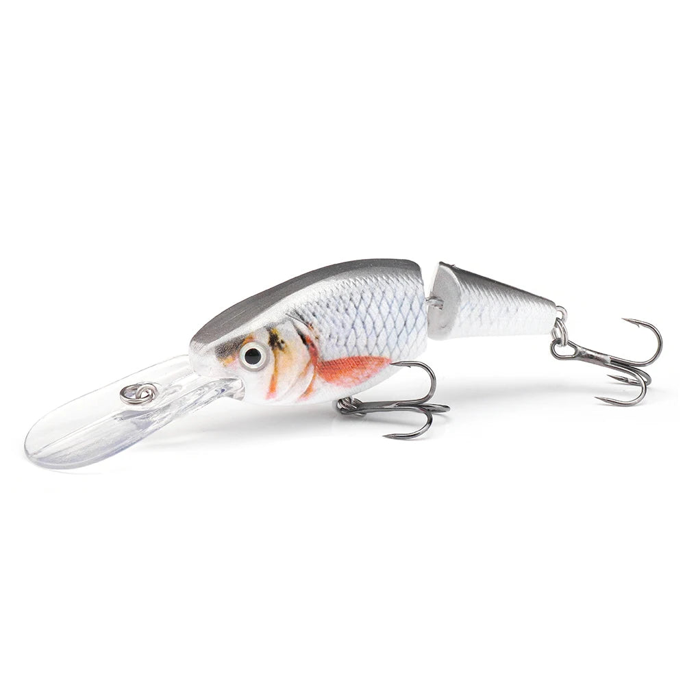 VTAVTA 2-segment Jointed Floating Minnow Lures 105mm 15g