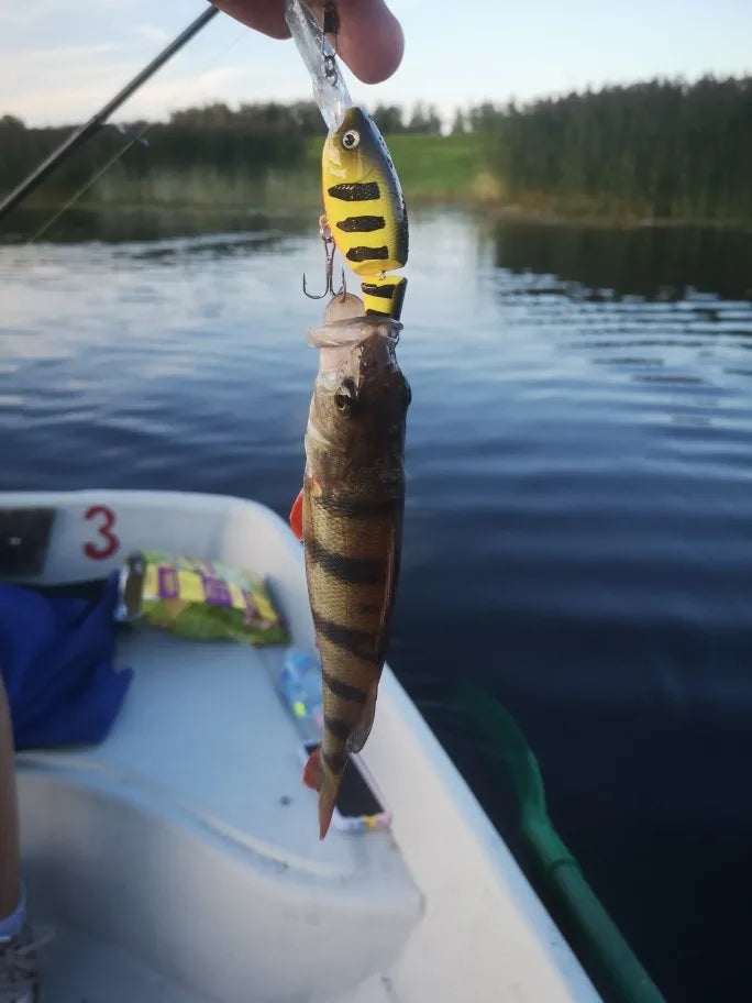 VTAVTA 2-segment Jointed Floating Minnow Lures 105mm 15g