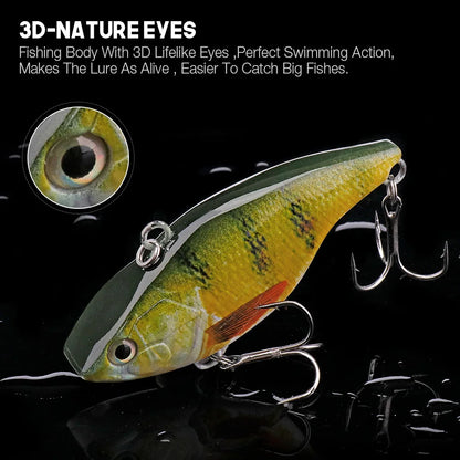 VTAVTA 7cm 18g Rattlin Vibrating Fishing Lure Sinking Wobblers