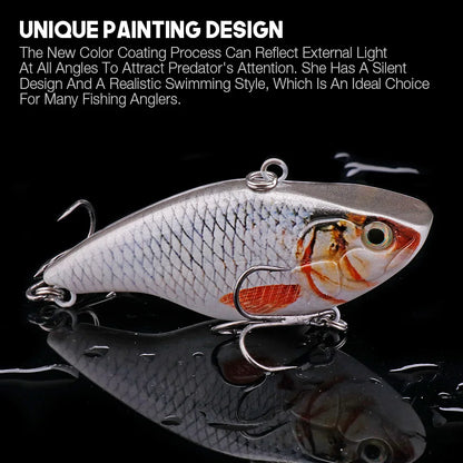 VTAVTA 7cm 18g Rattlin Vibrating Fishing Lure Sinking Wobblers