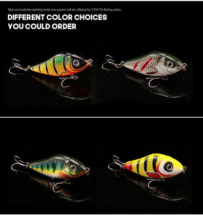 VTAVTA 13g 6cm Mini Vibrating Lure Sinking Wobbler