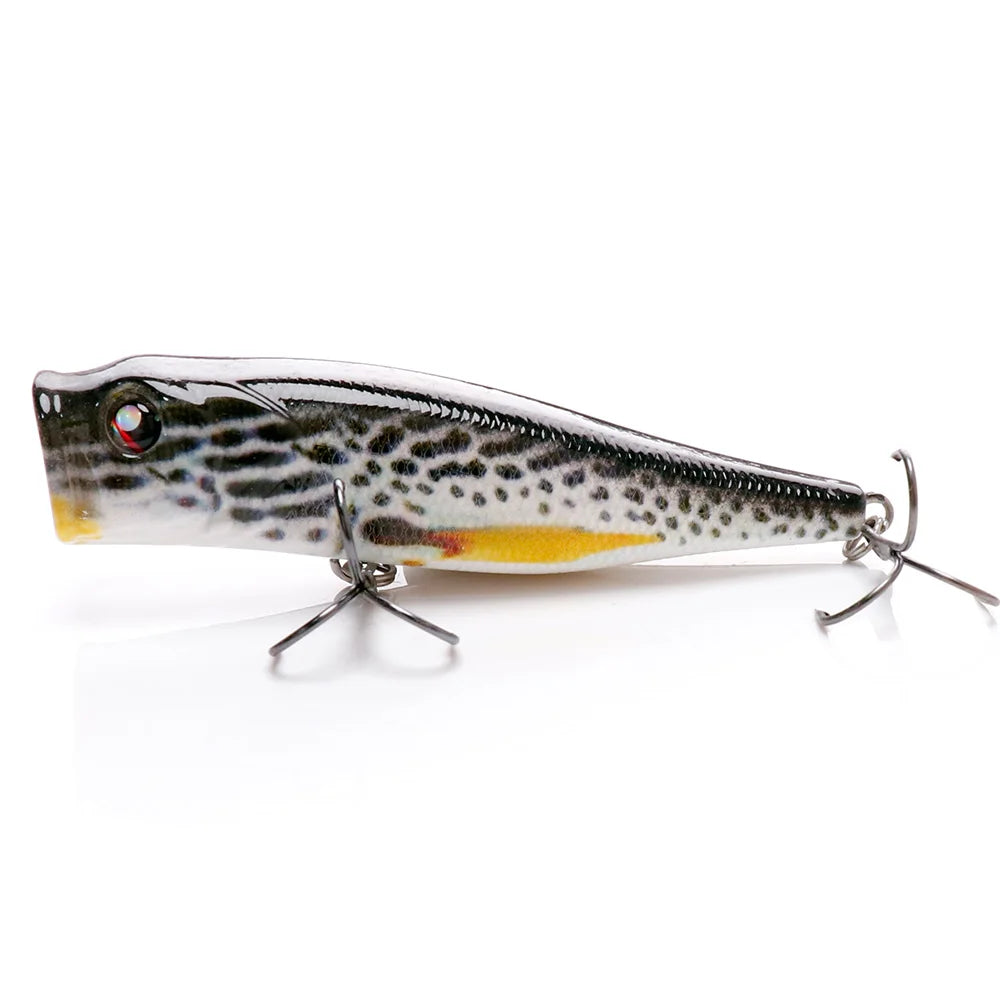 VTAVTA 8.5cm 13.5g Floating Popper Crankbait Fishing Lure