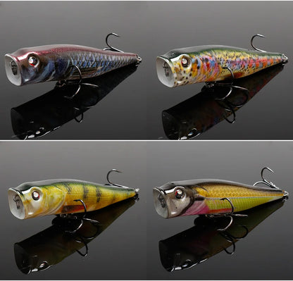 VTAVTA 8.5cm 13.5g Floating Popper Crankbait Fishing Lure