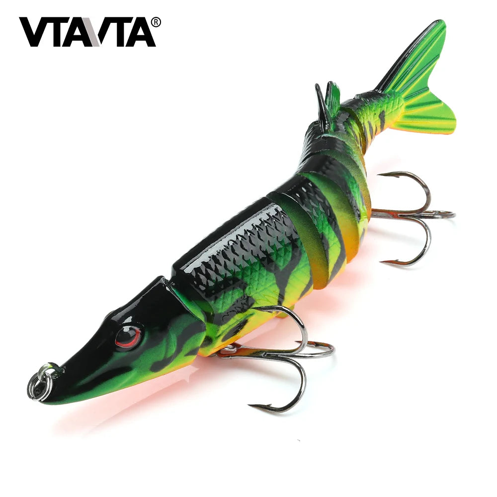 VTAVTA Segmented Lifelike Crankbaits 12.5cm 20g