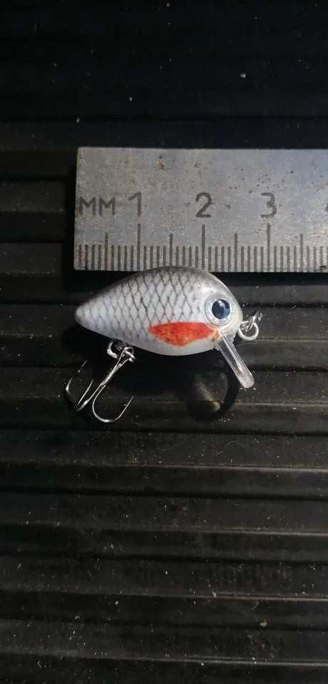 VTAVTA Mini Crank Bait 5pcs Floating Minnow Wobblers
