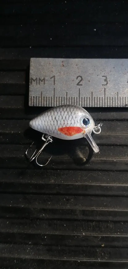 VTAVTA Mini Crank Bait 5pcs Floating Minnow Wobblers