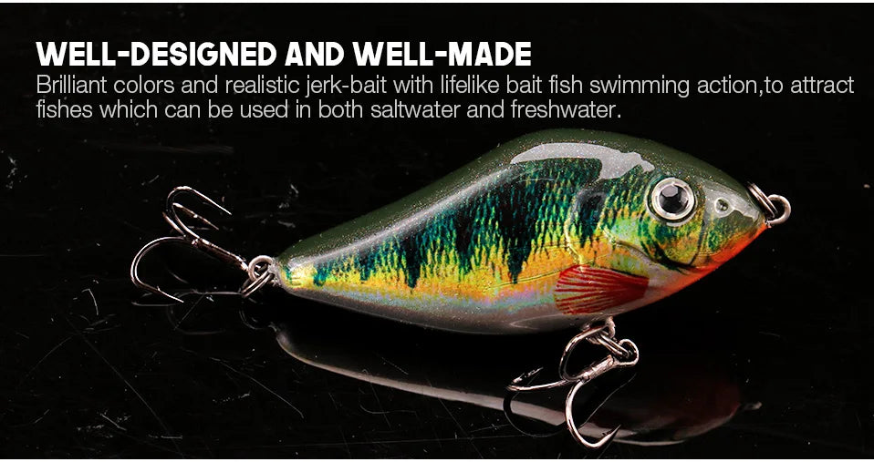 VTAVTA 13g 6cm Mini Vibrating Lure Sinking Wobbler