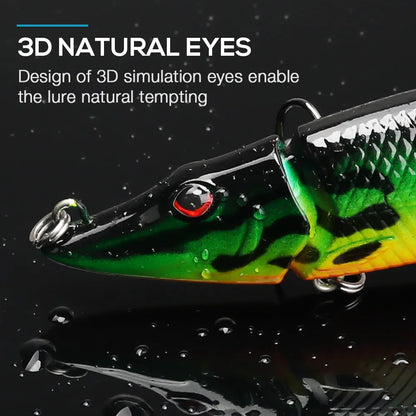VTAVTA Segmented Lifelike Crankbaits 12.5cm 20g