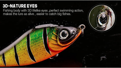VTAVTA 13g 6cm Mini Vibrating Lure Sinking Wobbler