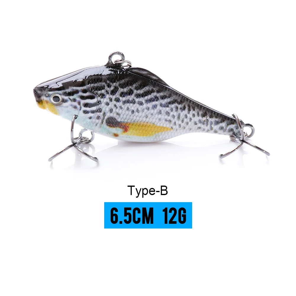 VTAVTA 7cm 18g Rattlin Vibrating Fishing Lure Sinking Wobblers