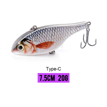 VTAVTA 7cm 18g Rattlin Vibrating Fishing Lure Sinking Wobblers