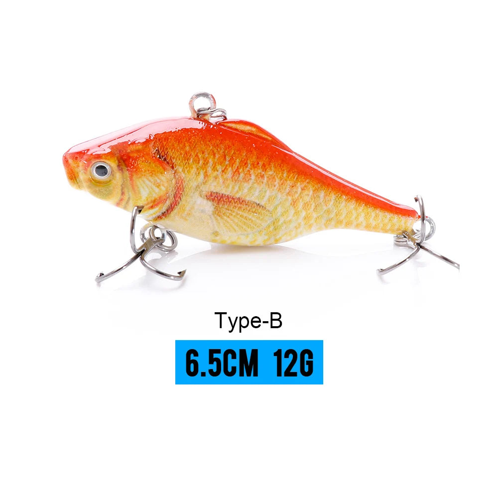 VTAVTA 7cm 18g Rattlin Vibrating Fishing Lure Sinking Wobblers