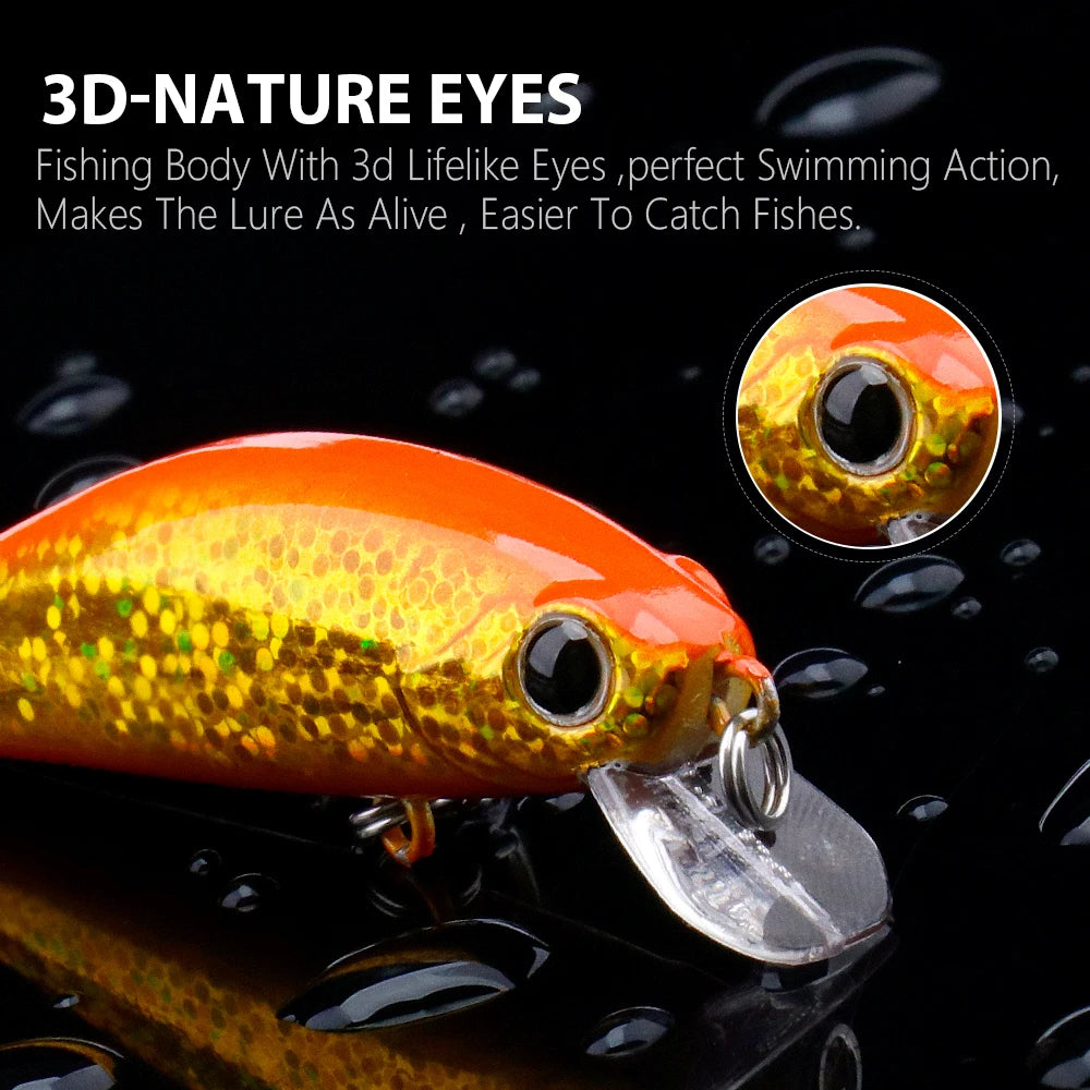 VTAVTA Japanese Design Sinking Minnow Wobbler Fishing Lure 55mm 6.5g