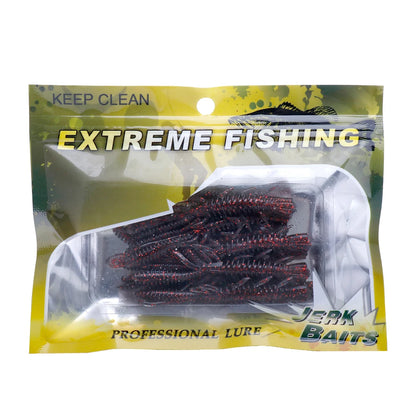 VTAVTA 10pcs 50mm 60mm 70mm Floating Soft Lure Silicone Bait Shrimp