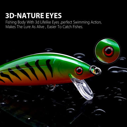 VTAVTA Sinking Minnow Jerkbait Wobbler 7cm 10g