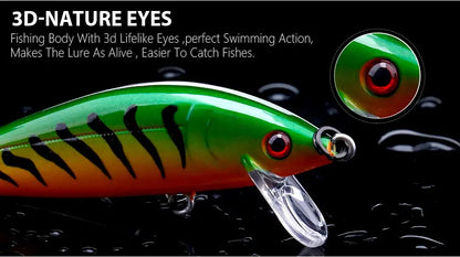 VTAVTA Sinking Minnow Jerkbait Wobbler 7cm 10g