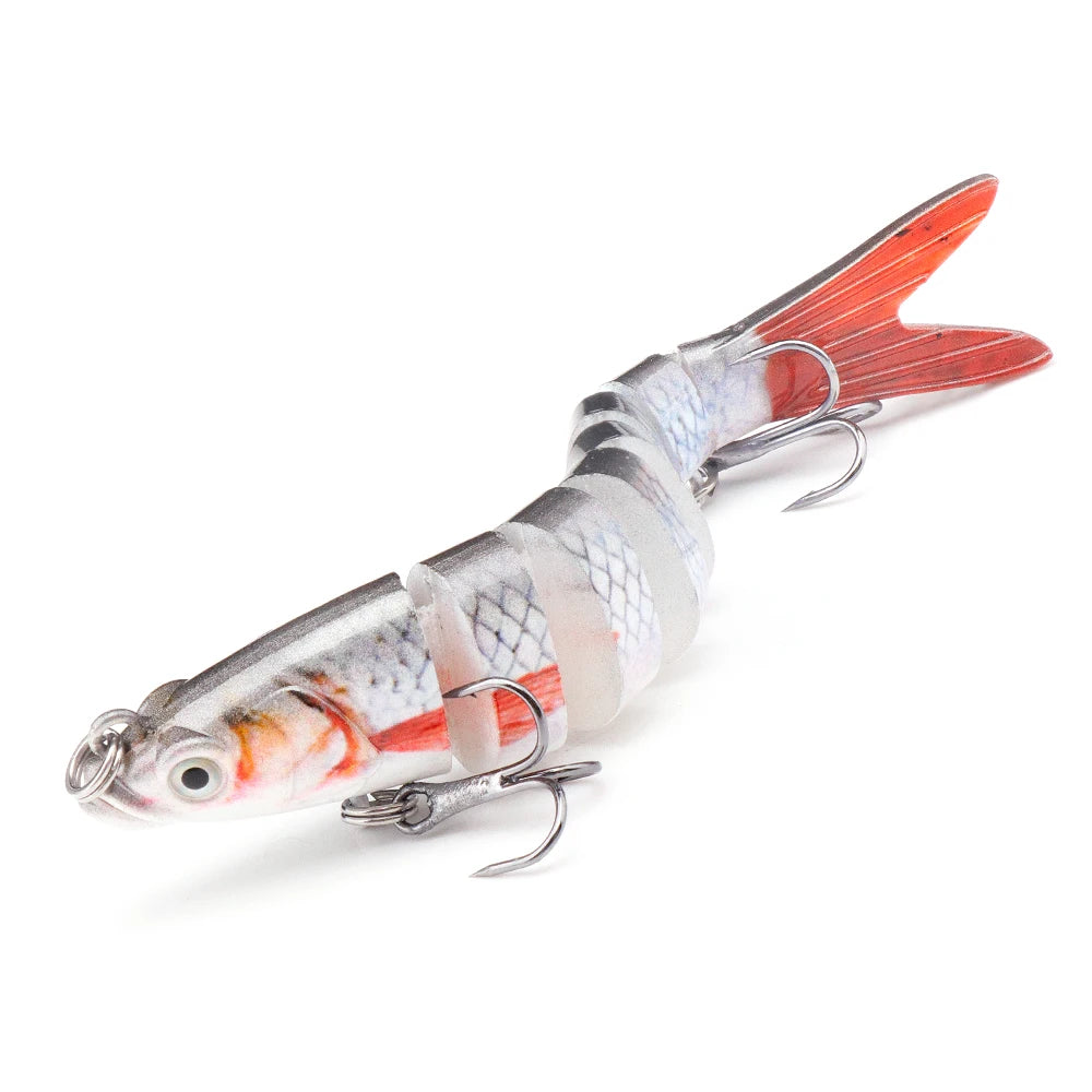 VTAVTA 100mm 10.5g 8-Segmented Sinking Fishing Lure