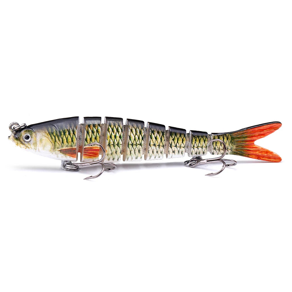 VTAVTA 10cm 10.5g Segmented Swimbait - Hard Bait Sinking Bionic Artificial Plastic