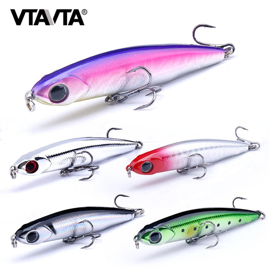 VTAVTA Sinking Pencil Wobbler Fishing Lure 3g/8g