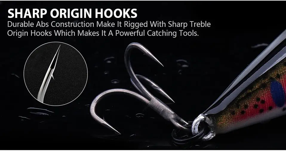 VTAVTA Sinking Minnow Jerkbait Wobbler 7cm 10g