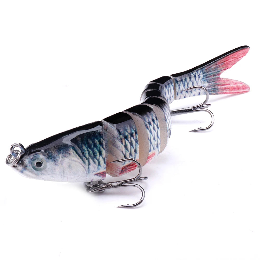 VTAVTA 100mm 10.5g 8-Segmented Sinking Fishing Lure