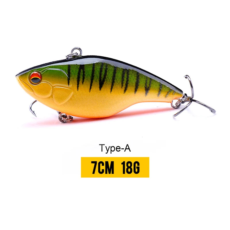 VTAVTA 7cm 18g Rattlin Vibrating Fishing Lure Sinking Wobblers