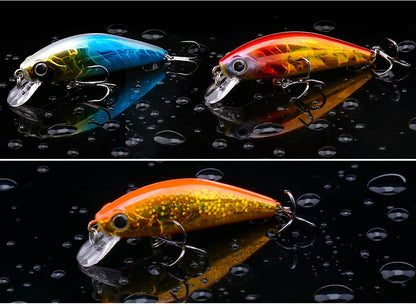 VTAVTA Japanese Design Sinking Minnow Wobbler Fishing Lure 55mm 6.5g