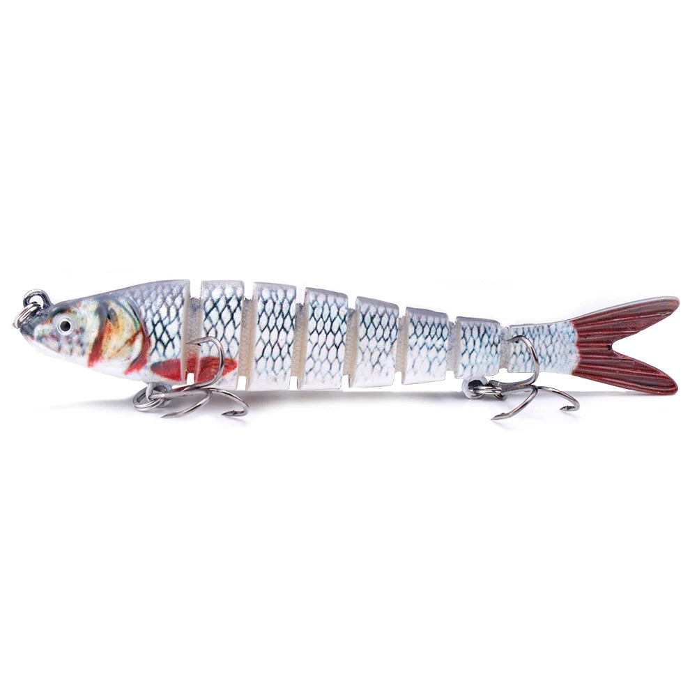 VTAVTA 10cm 10.5g Segmented Swimbait - Hard Bait Sinking Bionic Artificial Plastic
