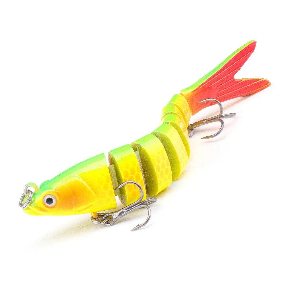 VTAVTA 100mm 10.5g 8-Segmented Sinking Fishing Lure