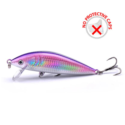 VTAVTA Sinking Minnow Jerkbait Wobbler 7cm 10g