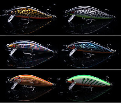 VTAVTA Sinking Minnow Jerkbait Wobbler 7cm 10g
