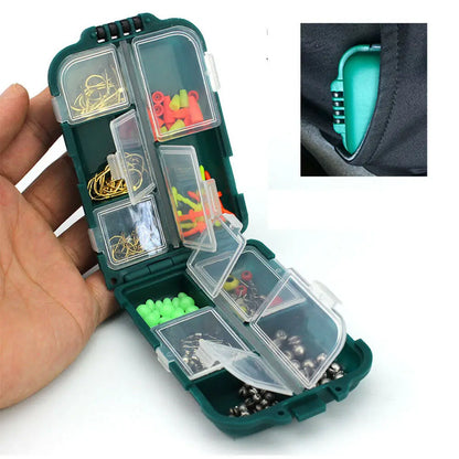 10 Grid Fishing Accessories Storage Box