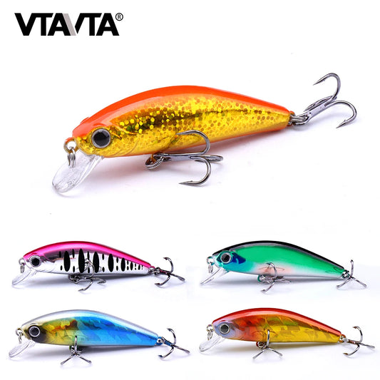 VTAVTA Japanese Design Sinking Minnow Wobbler Fishing Lure 55mm 6.5g