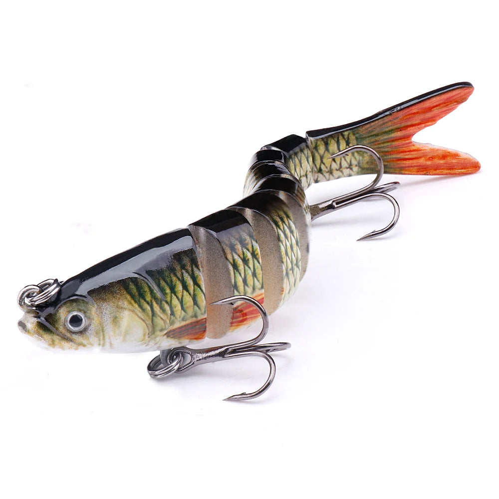 VTAVTA 100mm 10.5g 8-Segmented Sinking Fishing Lure