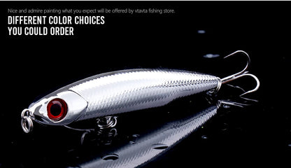 VTAVTA Sinking Pencil Wobbler Fishing Lure 3g/8g