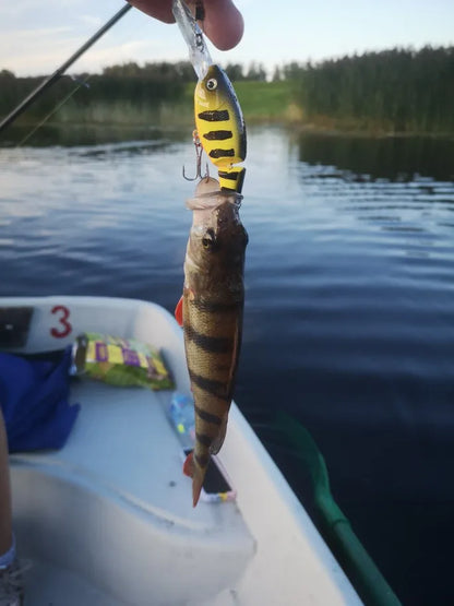 VTAVTA 2-segment Jointed Floating Minnow Lures 105mm 15g
