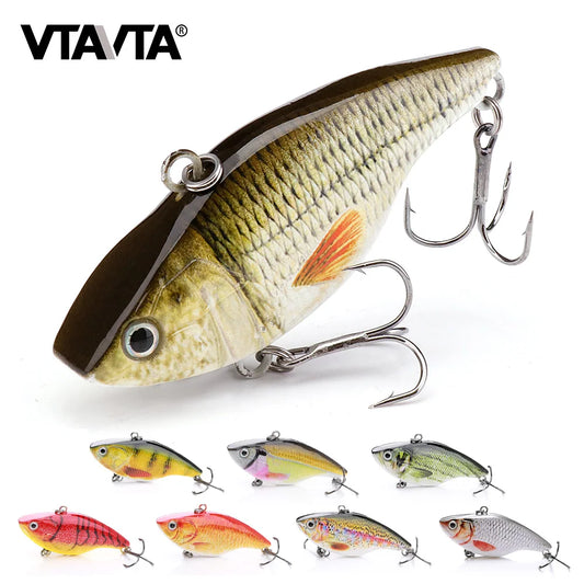 VTAVTA 7cm 18g Rattlin Vibrating Fishing Lure Sinking Wobblers